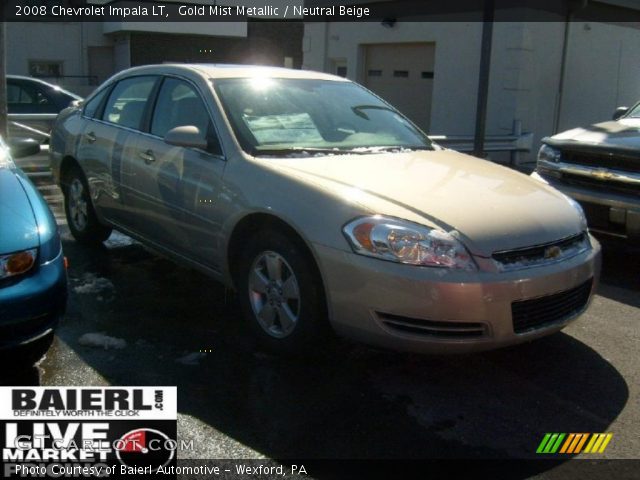 2008 Chevrolet Impala LT in Gold Mist Metallic