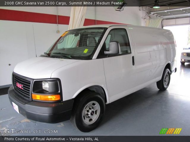 2008 GMC Savana Van 2500 Cargo in Summit White