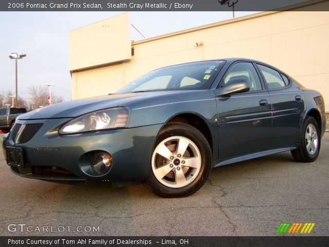 2006 Pontiac Grand Prix Sedan in Stealth Gray Metallic