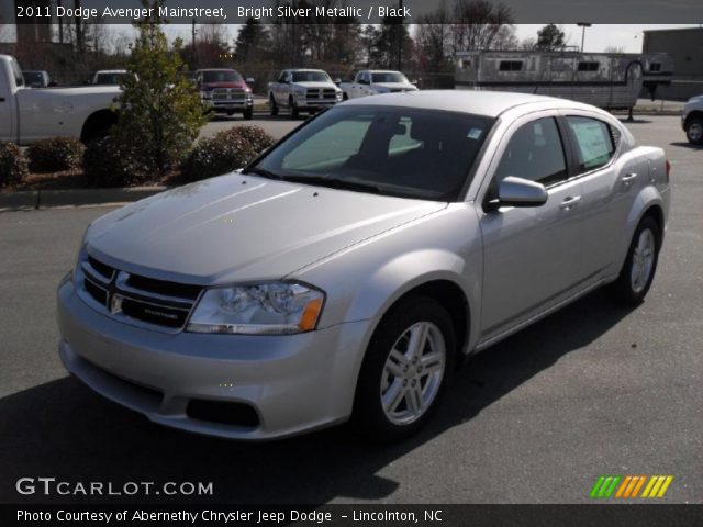 2011 Dodge Avenger Mainstreet in Bright Silver Metallic