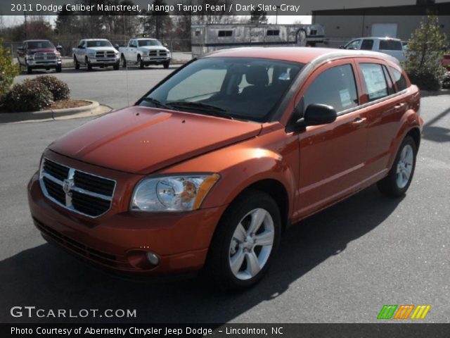 2011 Dodge Caliber Mainstreet in Mango Tango Pearl