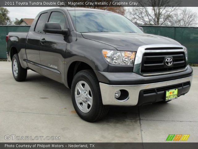 2011 Toyota Tundra Double Cab in Magnetic Gray Metallic