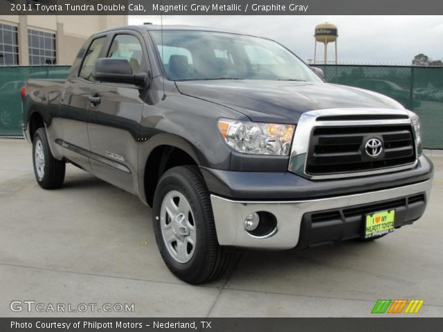 2011 Toyota Tundra Double Cab in Magnetic Gray Metallic
