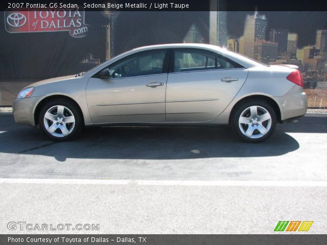 2007 Pontiac G6 Sedan in Sedona Beige Metallic