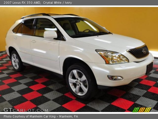 2007 Lexus RX 350 AWD in Crystal White