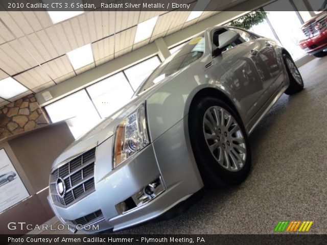 2010 Cadillac CTS 3.6 Sedan in Radiant Silver Metallic