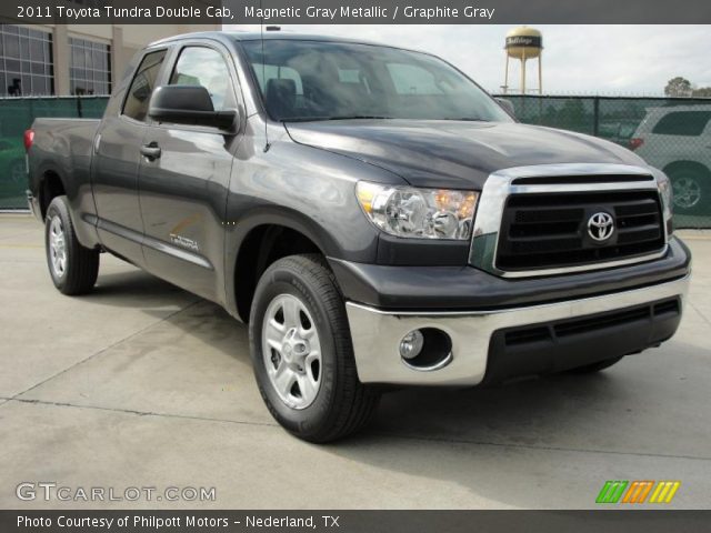 2011 Toyota Tundra Double Cab in Magnetic Gray Metallic