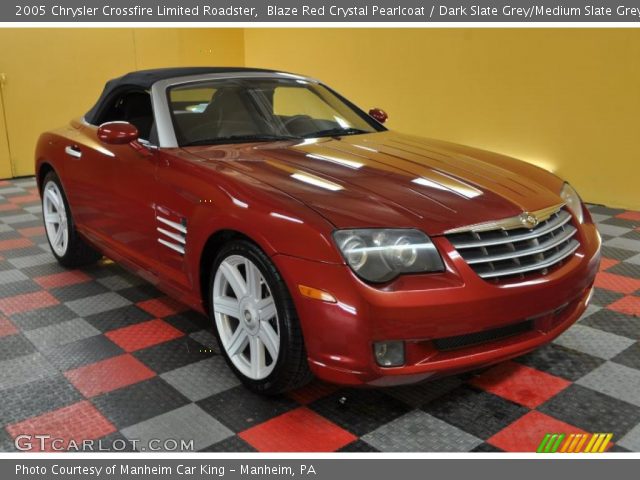 2005 Chrysler Crossfire Limited Roadster in Blaze Red Crystal Pearlcoat
