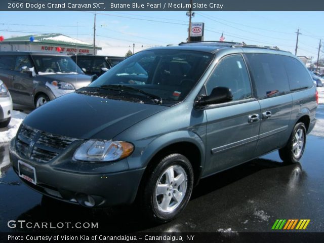 2006 Dodge Grand Caravan SXT in Butane Blue Pearl