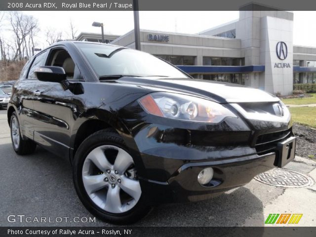 2008 Acura RDX  in Royal Blue Pearl