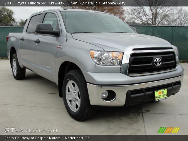 2011 Toyota Tundra SR5 CrewMax in Silver Sky Metallic