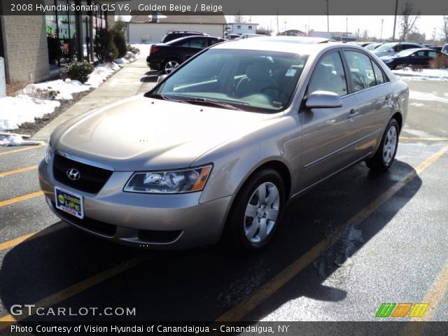 2008 Hyundai Sonata GLS V6 in Golden Beige