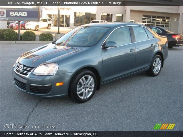 2006 Volkswagen Jetta TDI Sedan in Platinum Grey Metallic