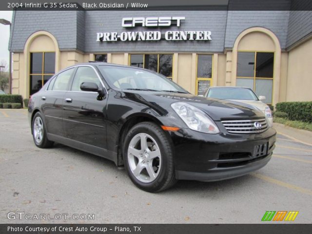 2004 Infiniti G 35 Sedan in Black Obsidian