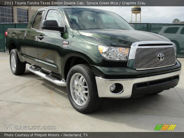 2011 Toyota Tundra Texas Edition Double Cab in Spruce Green Mica
