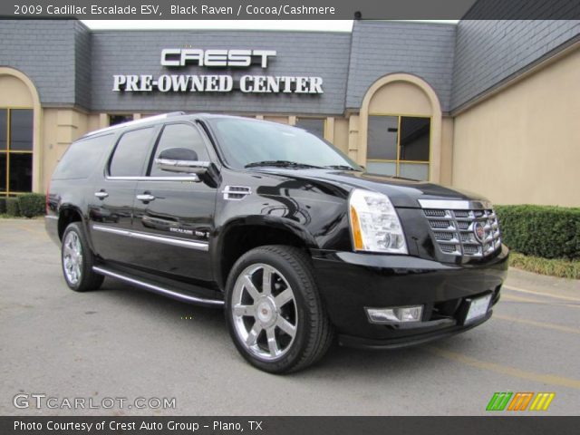 2009 Cadillac Escalade ESV in Black Raven