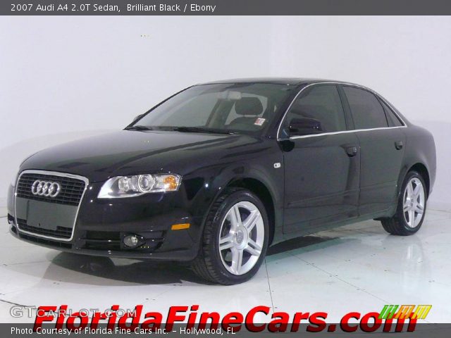 2007 Audi A4 2.0T Sedan in Brilliant Black