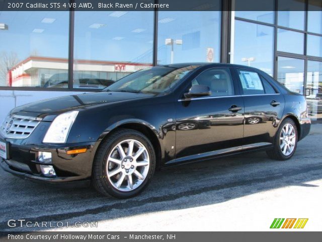 2007 Cadillac STS 4 V8 AWD in Black Raven