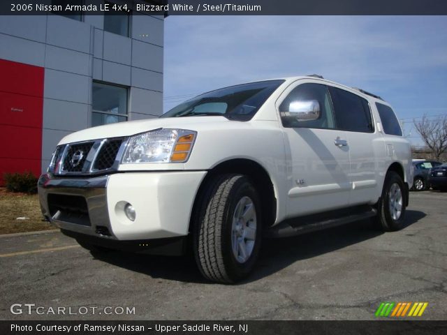 2006 Nissan Armada LE 4x4 in Blizzard White
