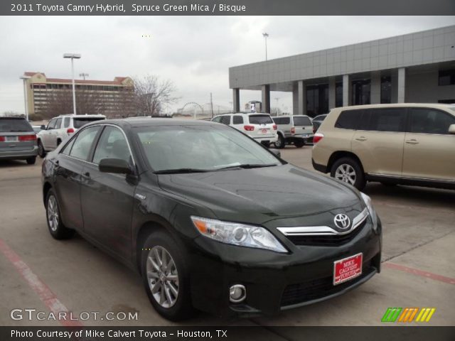 2011 Toyota Camry Hybrid in Spruce Green Mica