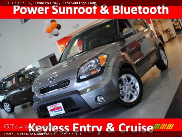 2011 Kia Soul + in Titanium Gray