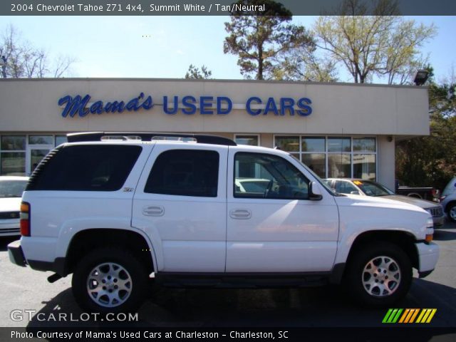 2004 Chevrolet Tahoe Z71 4x4 in Summit White
