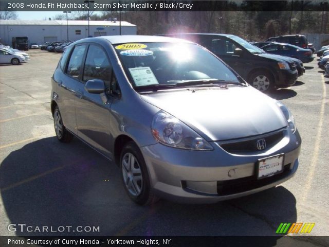2008 Honda Fit Hatchback in Storm Silver Metallic