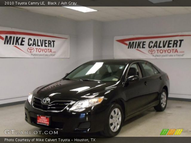 2010 Toyota Camry LE in Black