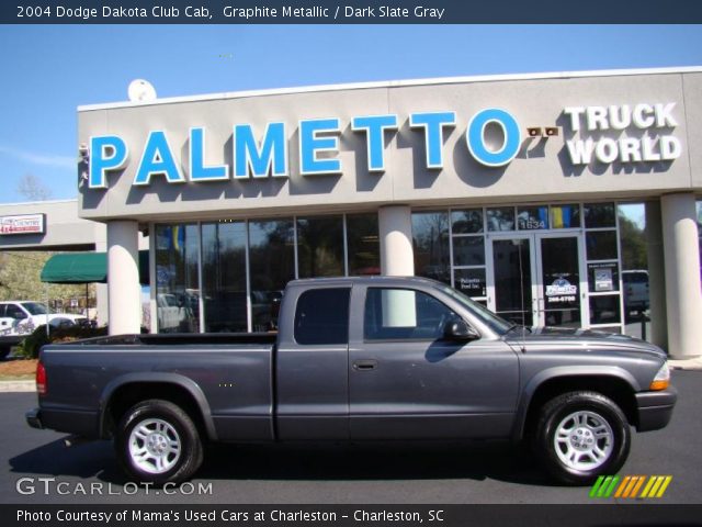 2004 Dodge Dakota Club Cab in Graphite Metallic