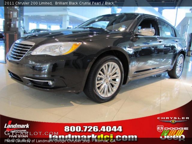 2011 Chrysler 200 Limited in Brilliant Black Crystal Pearl