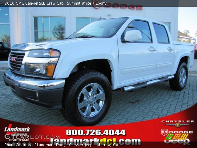 2010 GMC Canyon SLE Crew Cab in Summit White