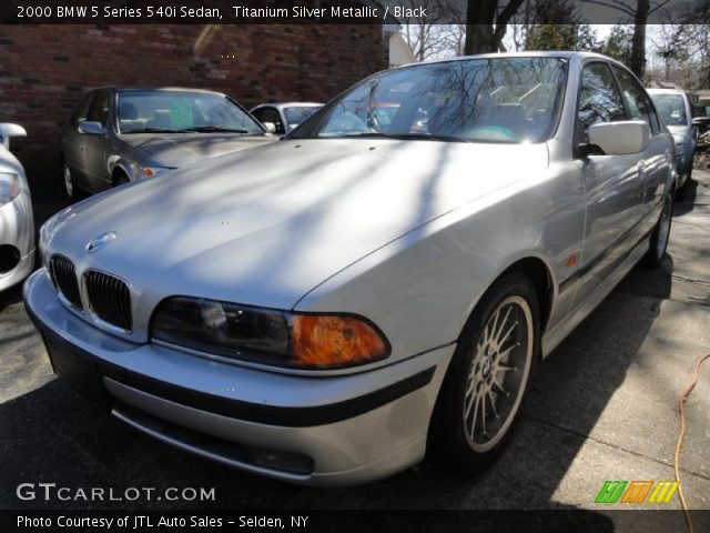 2000 BMW 5 Series 540i Sedan in Titanium Silver Metallic