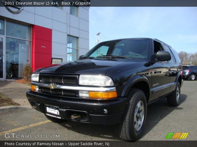 2003 Chevrolet Blazer LS 4x4 in Black