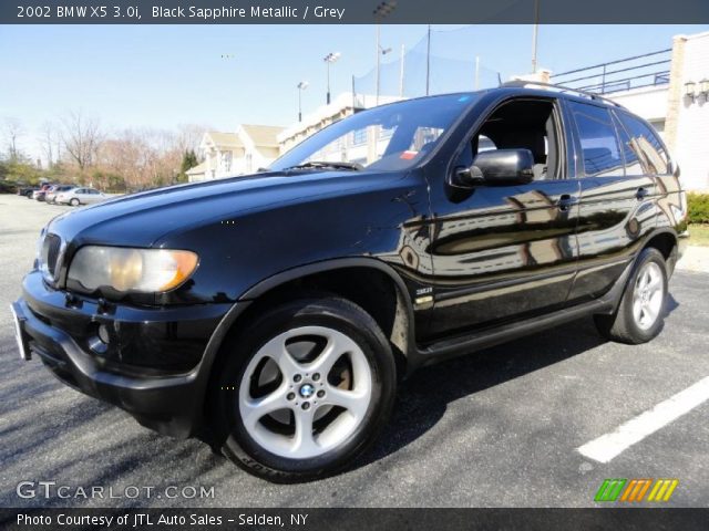 2002 BMW X5 3.0i in Black Sapphire Metallic