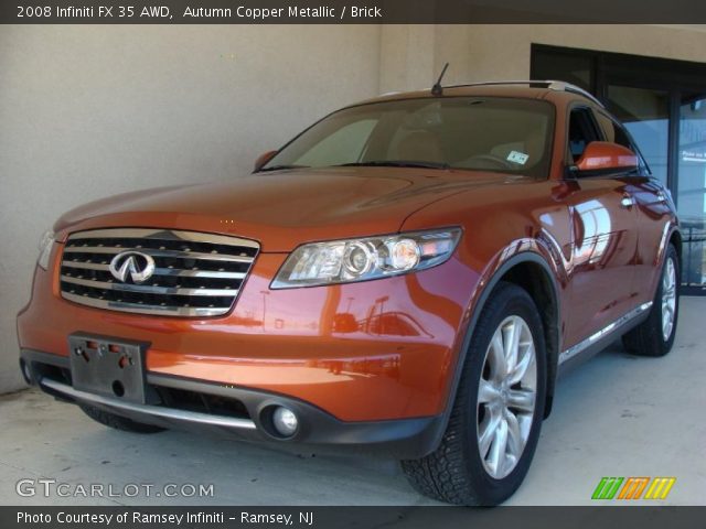 2008 Infiniti FX 35 AWD in Autumn Copper Metallic