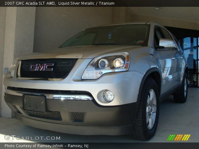 2007 GMC Acadia SLT AWD in Liquid Silver Metallic