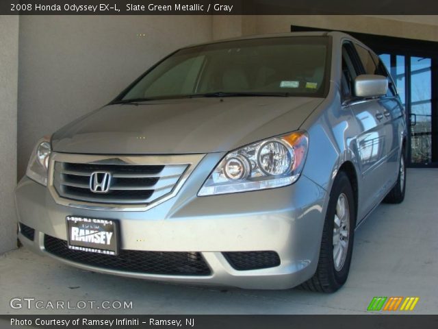 2008 Honda Odyssey EX-L in Slate Green Metallic