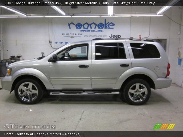 2007 Dodge Durango Limited 4x4 in Bright Silver Metallic