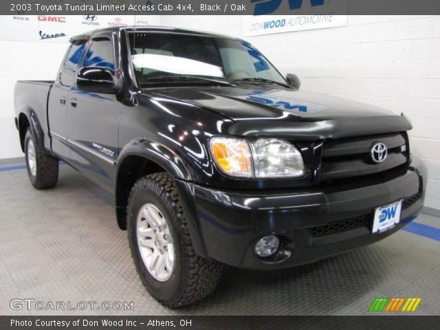 2003 Toyota Tundra Limited Access Cab 4x4 in Black
