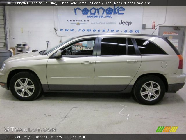 2007 Chrysler Pacifica Touring in Linen Gold Metallic Pearl