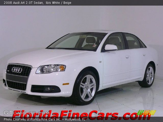 2008 Audi A4 2.0T Sedan in Ibis White