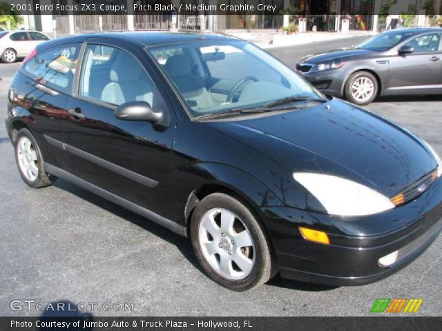 2001 Ford Focus ZX3 Coupe in Pitch Black