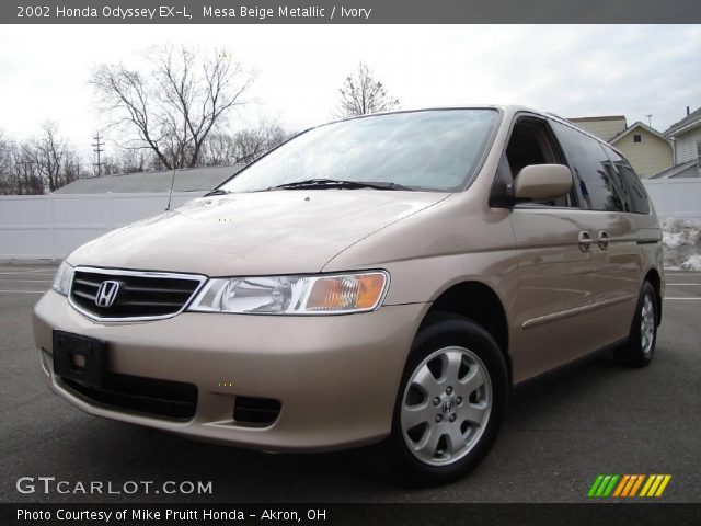 2002 Honda Odyssey EX-L in Mesa Beige Metallic