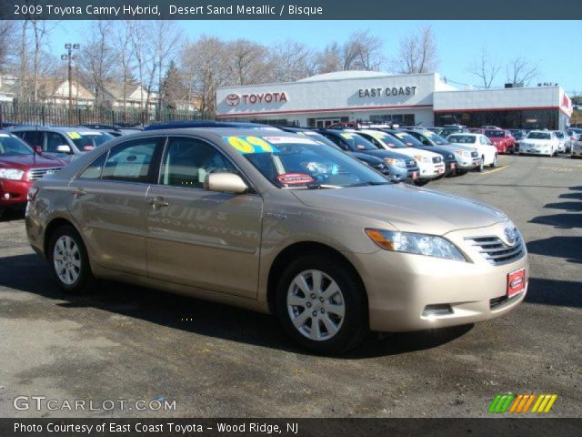 2009 Toyota Camry Hybrid in Desert Sand Metallic