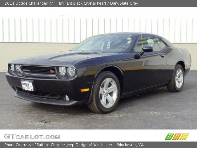 2011 Dodge Challenger R/T in Brilliant Black Crystal Pearl