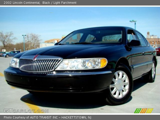 2002 Lincoln Continental  in Black