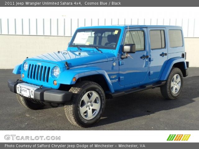 2011 Jeep Wrangler Unlimited Sahara 4x4 in Cosmos Blue