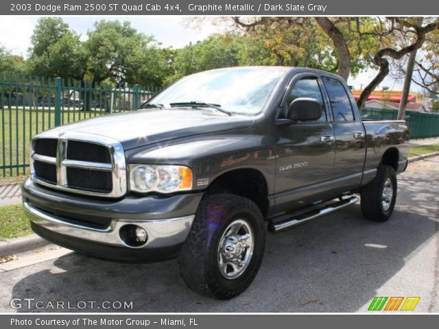 2003 Dodge Ram 2500 ST Quad Cab 4x4 in Graphite Metallic