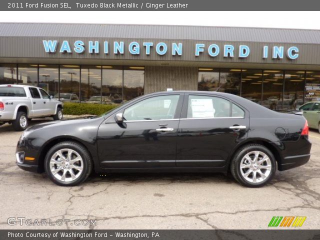 2011 Ford Fusion SEL in Tuxedo Black Metallic
