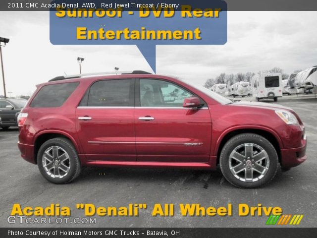 2011 GMC Acadia Denali AWD in Red Jewel Tintcoat